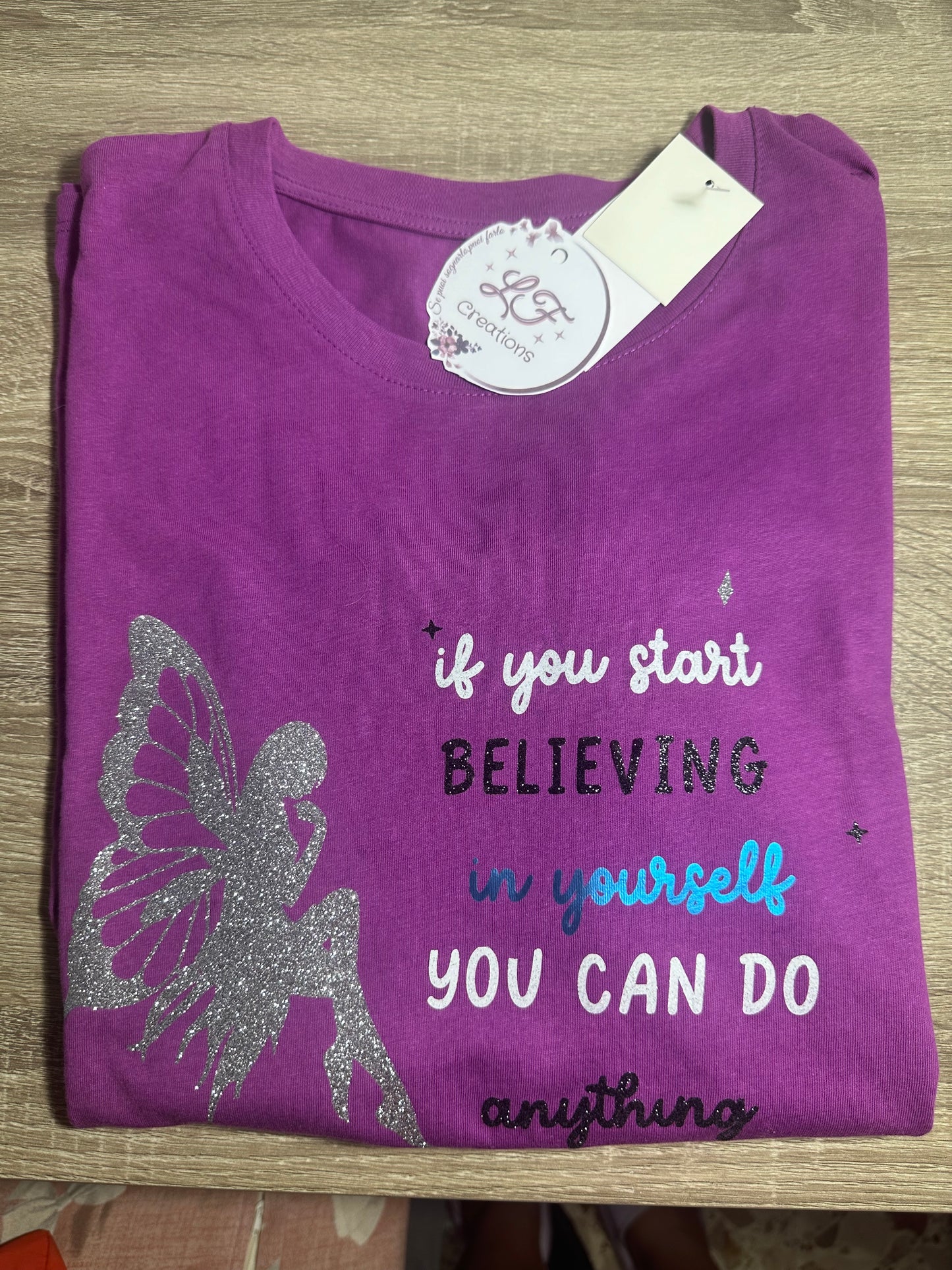 T-SHIRT "CREDI IN TE STESSO"
